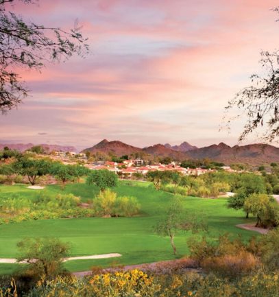 Mountain view of Lookout Mountain Golf Club