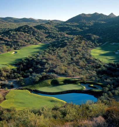 Aerial view of Quintero Golf Club