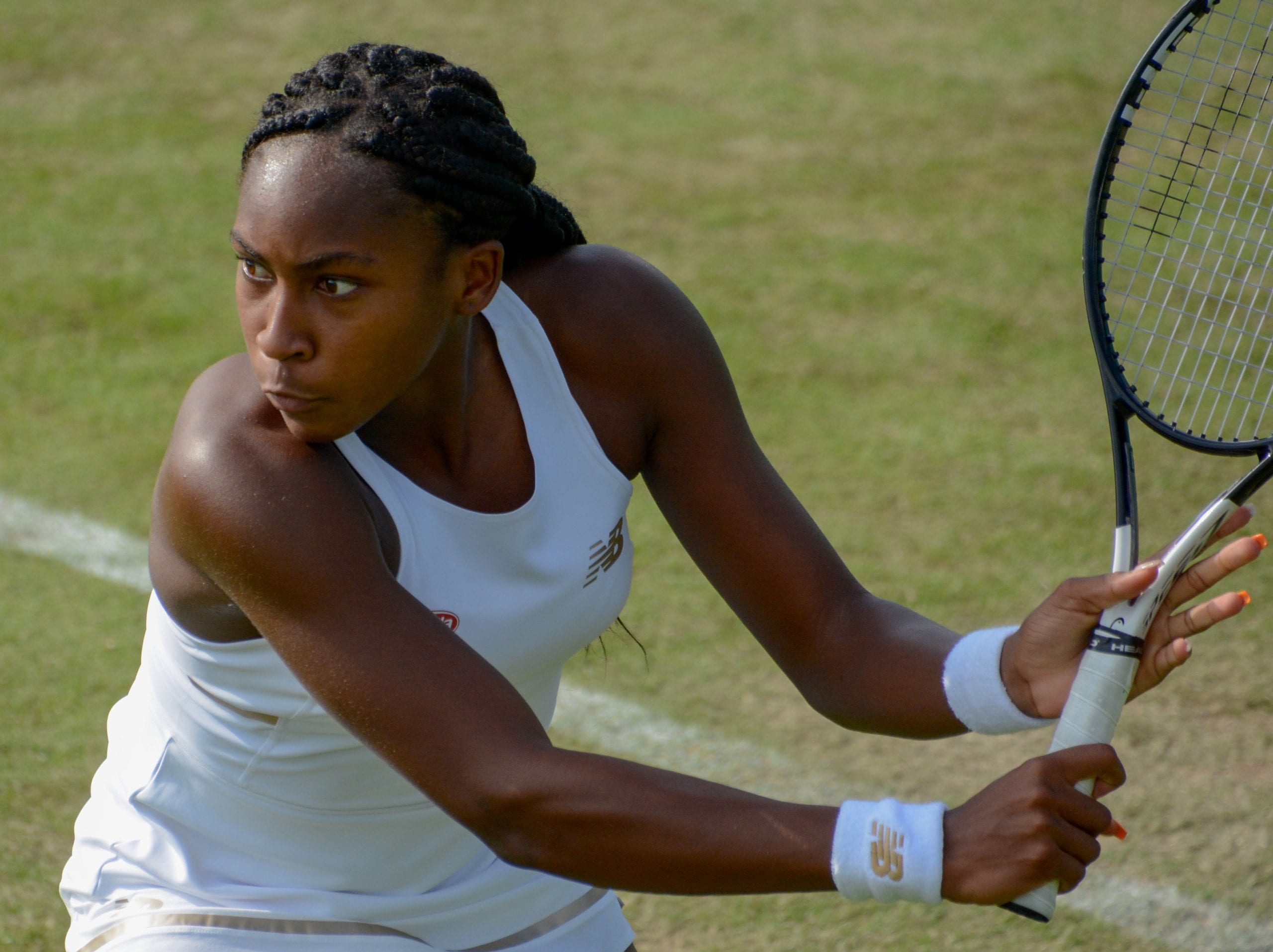 Coco Gauff Backhand