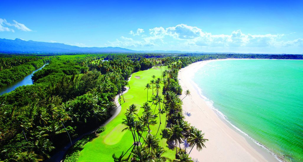 Ariel view of Bahia Beach Resort & Golf Club