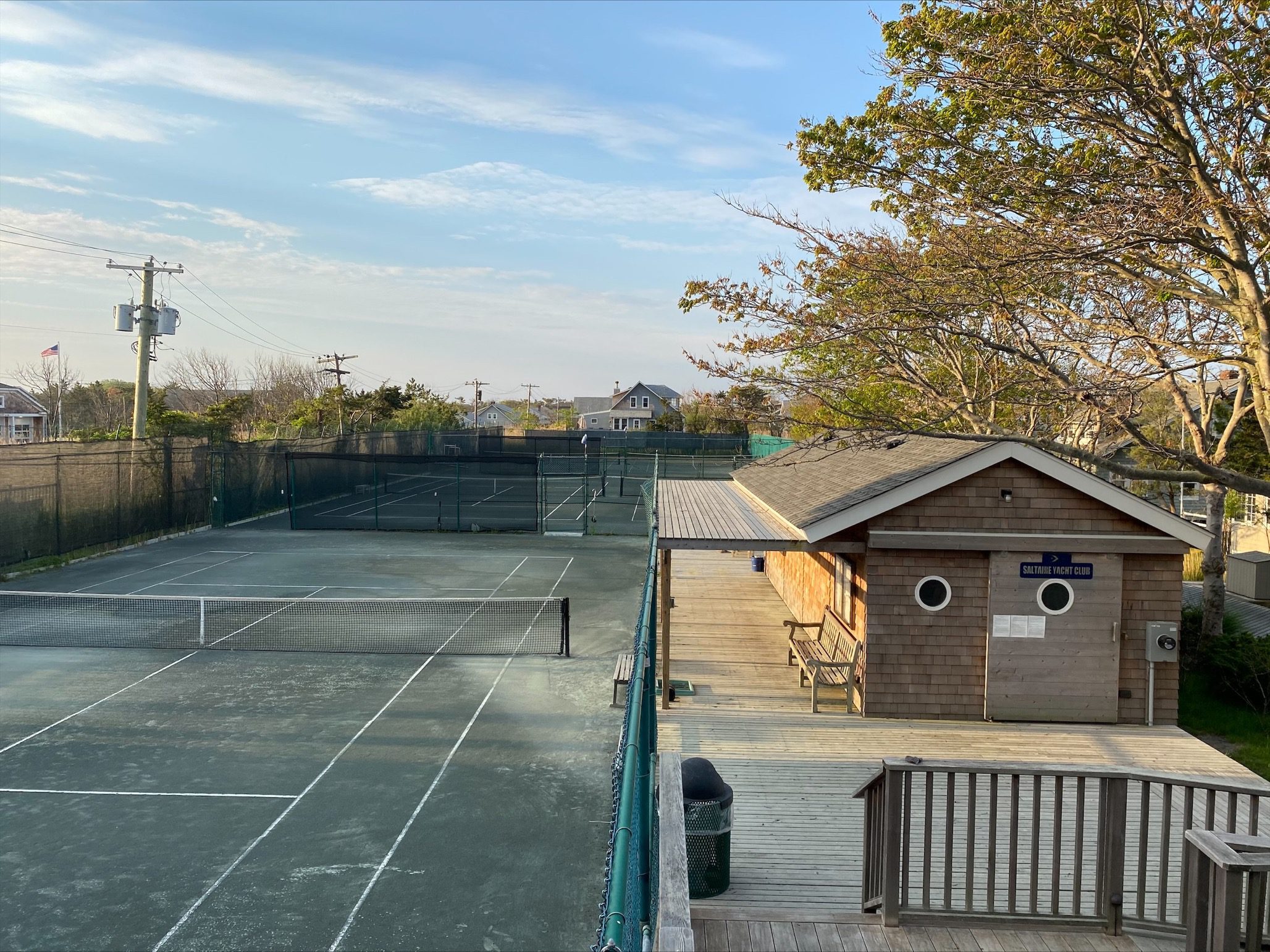 Saltaire Yacht Club Deck