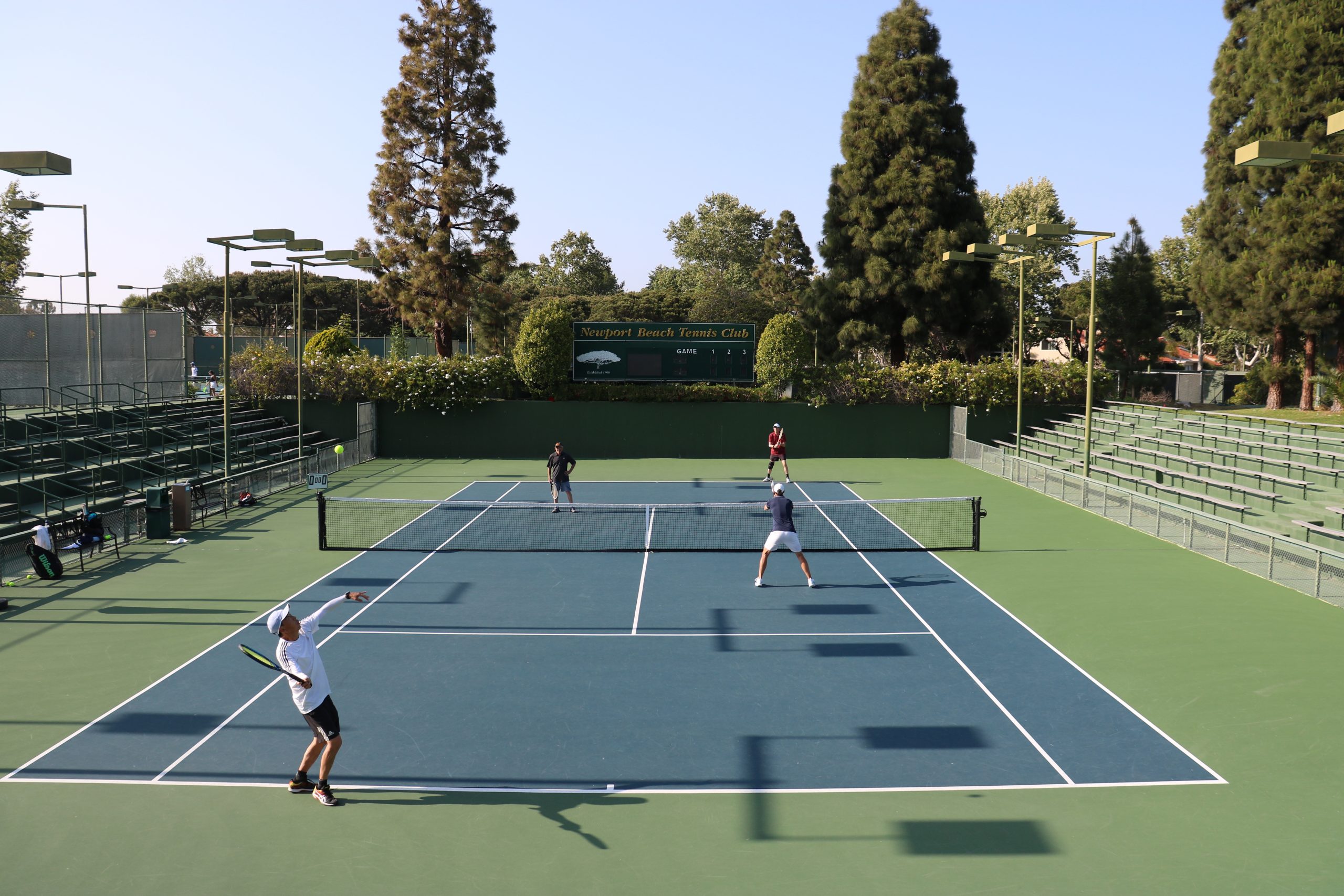 Newport Beach Tennis Club Stadium Court
