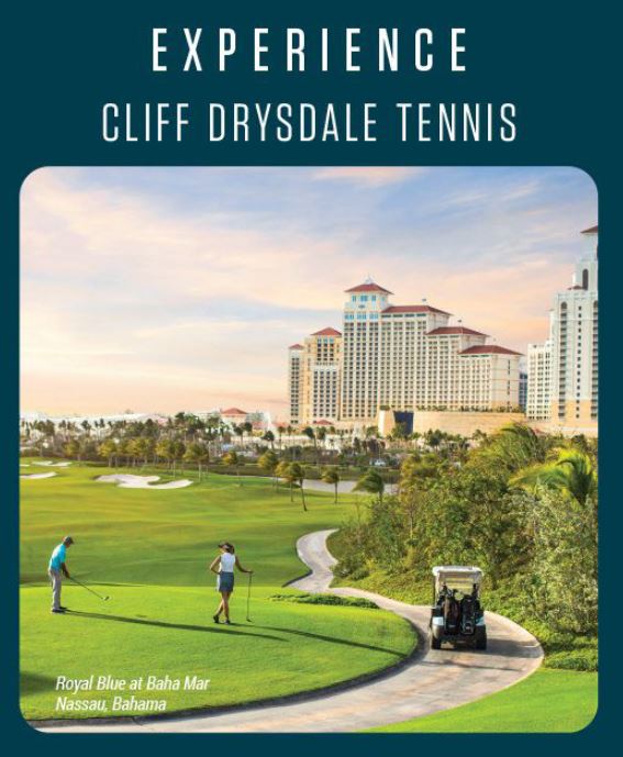 Experience Cliff Drysdale Tennis | Royal Blue at Baha Mar, Nassau, Bahamas