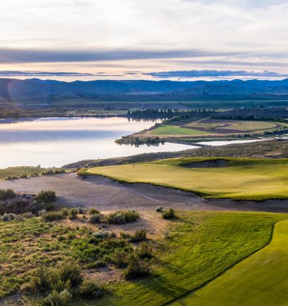 Gamble Sands with Columbia River in background