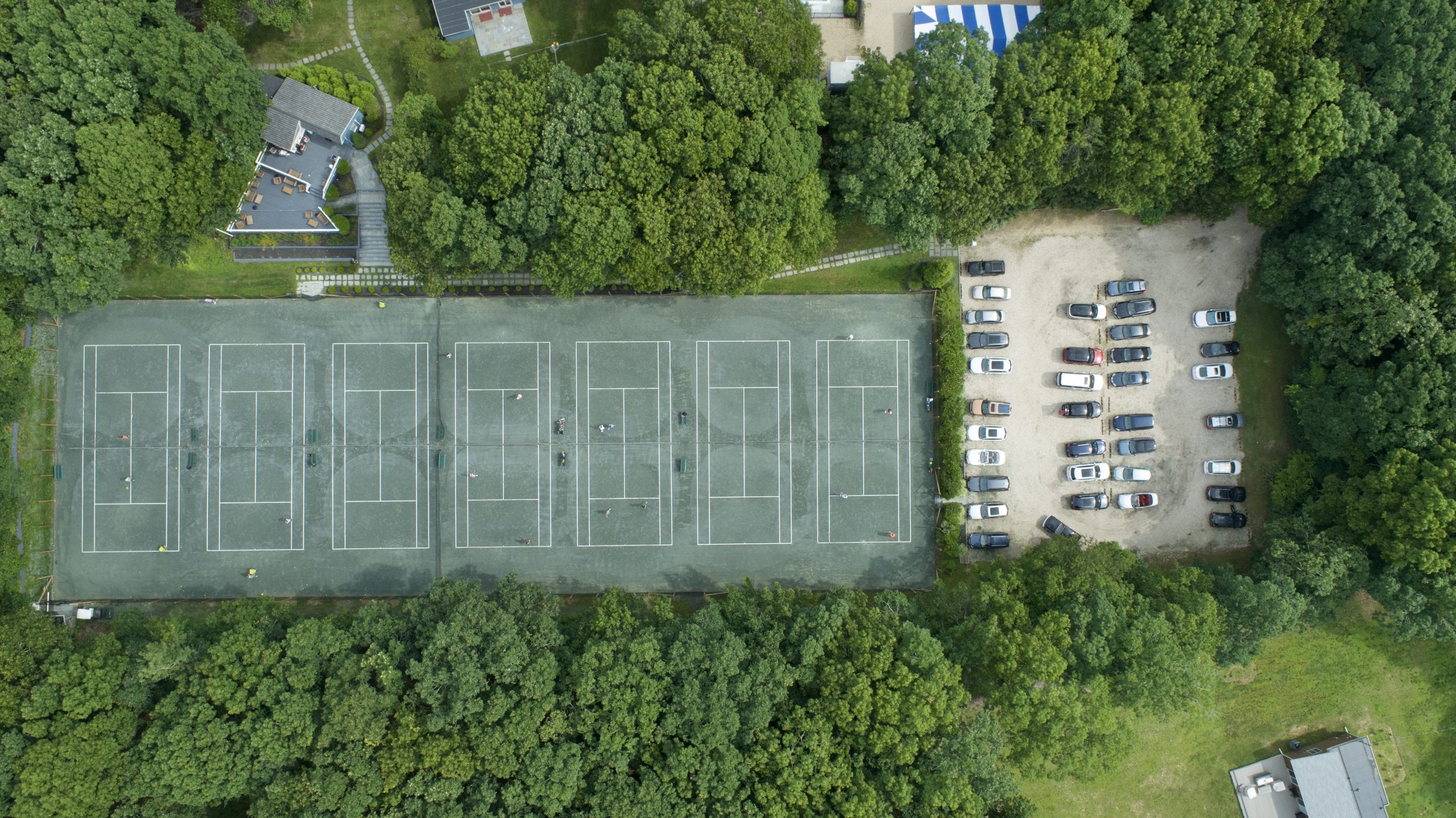 Tennis courts