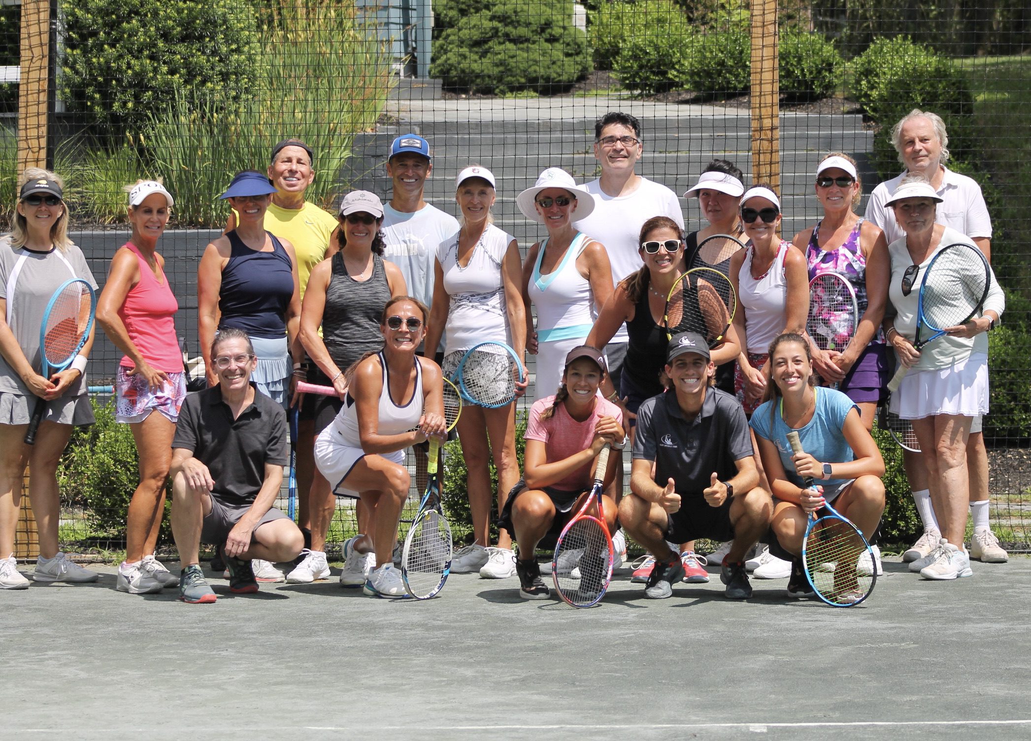 Group Tennis Event Picture