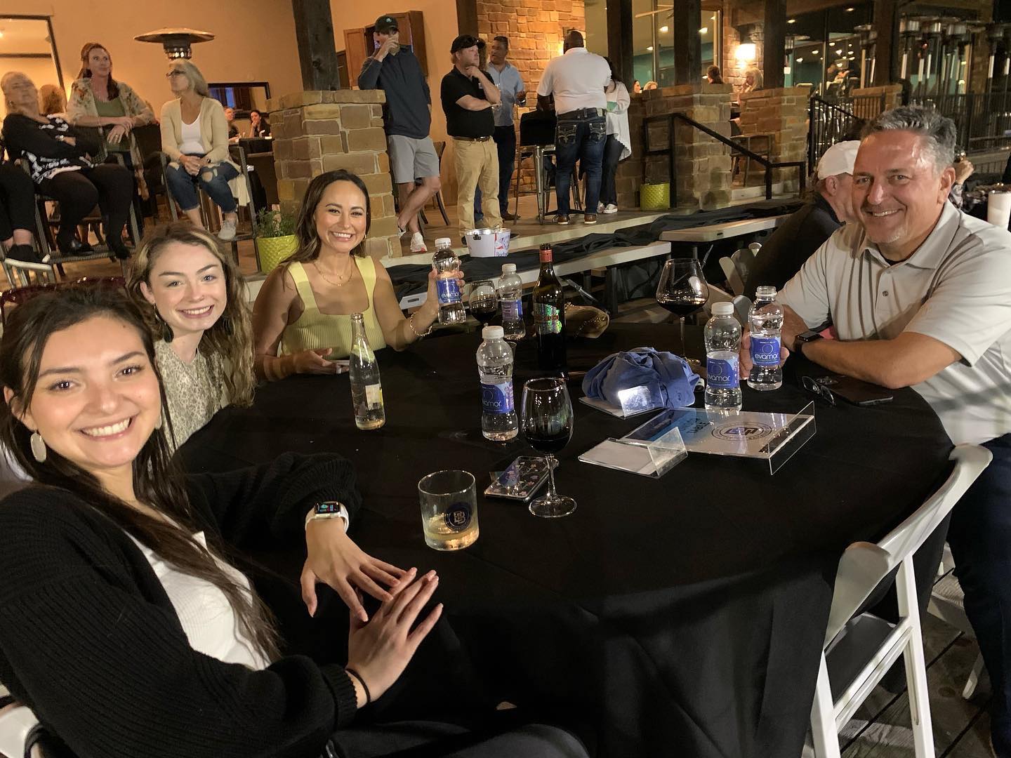 Player party at John Newcombe Country Club