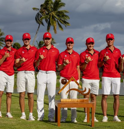 University of Arizona Golf Team at the Ocean Club at Hakulua